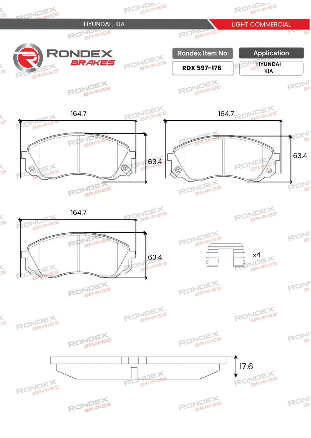 high quality rondex brakes products