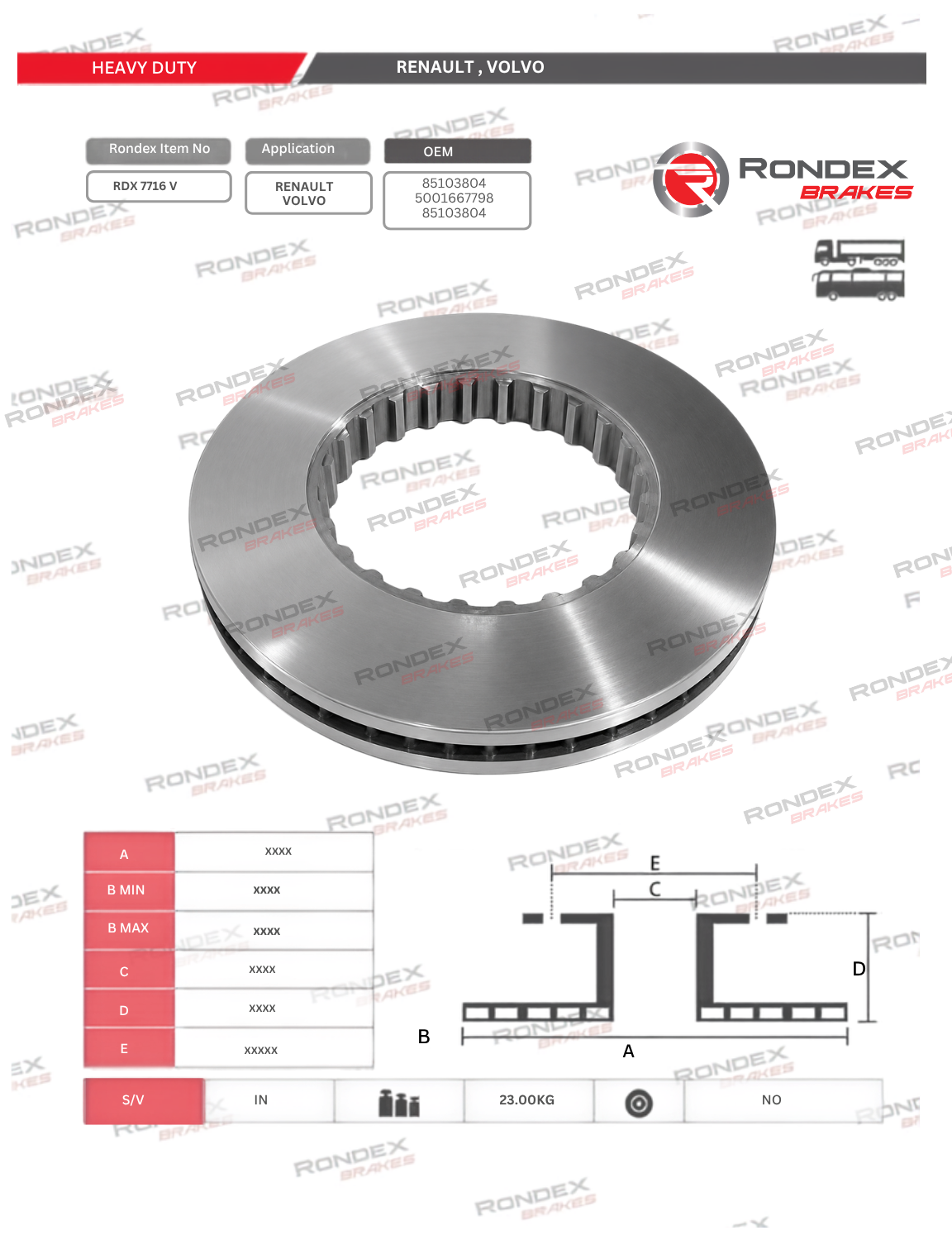 RDX 7716V
